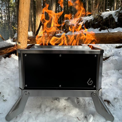 WILD HUNTER 三次燃焼焚き火台 GGUBUS ブラックパール