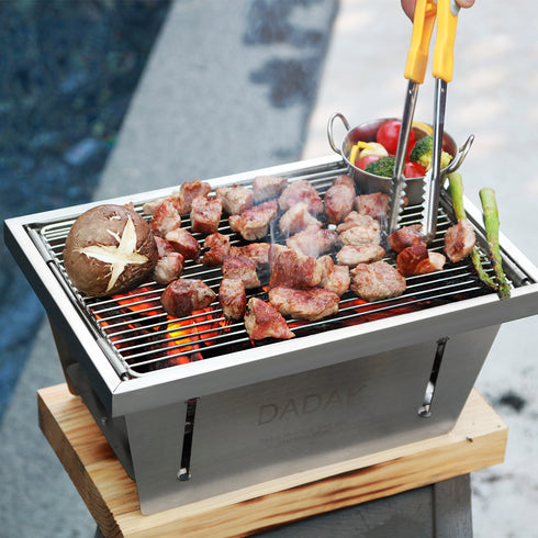 GGUBUS DADAK バーベキューグリル Mサイズ バーべキューの様子