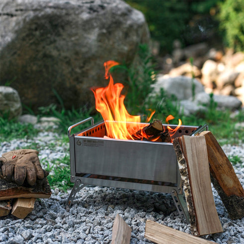 GGUBUS 3WAY GRILL 三次燃焼焚き火台&BBQグリル&別売りスモークBOX対応【日本正規品】