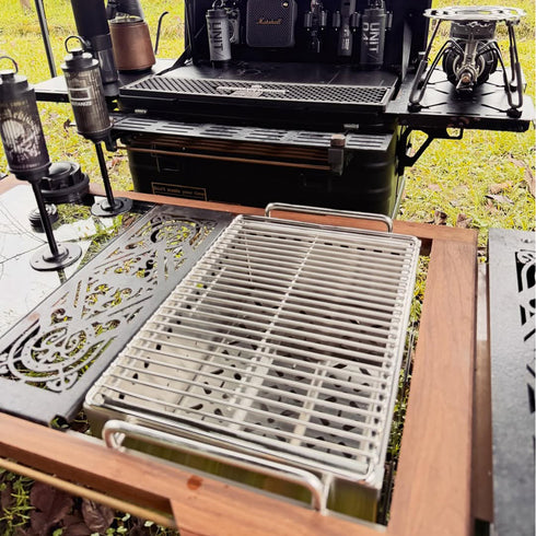 GGUBUS 3WAY GRILL 三次燃焼焚き火台&BBQグリル&別売りスモークBOX対応【日本正規品】