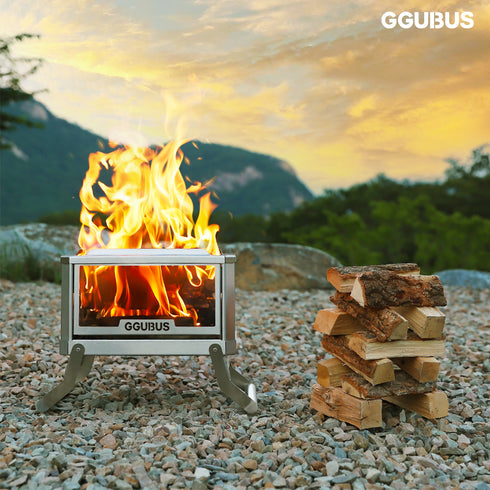 GGUBUS SURROUND VIEW 美しい炎 焚き火台