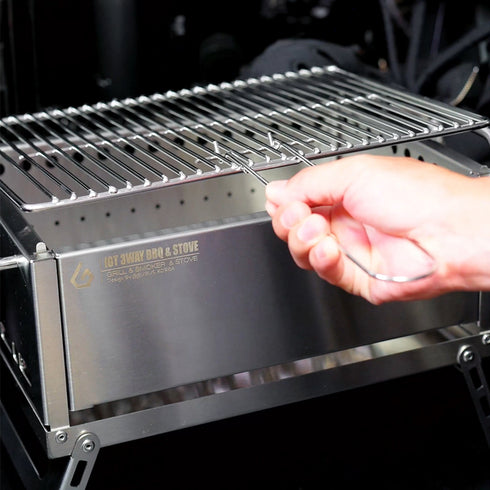 GGUBUS 3WAY GRILL 三次燃焼焚き火台&BBQグリル&別売りスモークBOX対応【日本正規品】