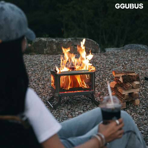 GGUBUS SURROUND VIEW 炎を眺める 焚き火台