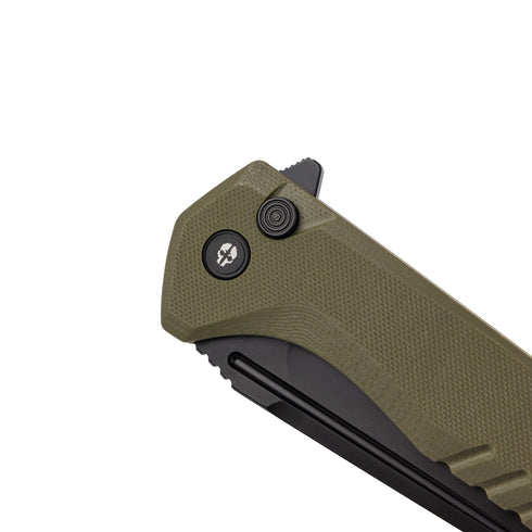 TEKTO F3 Charlie G10Green ボタンロック
