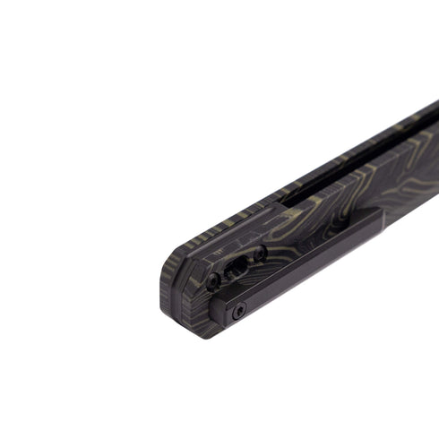 TEKTO F2 Bravo 折り畳みナイフ G10 Damascus チタンアクセント