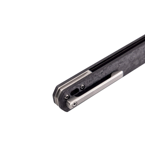 TEKTO F2 Bravo 折り畳みナイフ Carbon Silver チタンアクセント