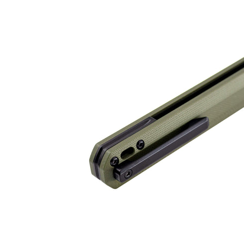 TEKTO F2 Bravo 折り畳みナイフ G10Green チタンアクセント