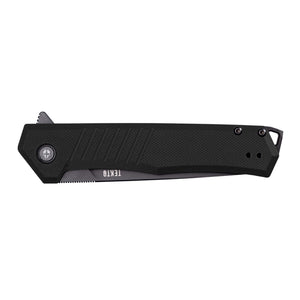 TEKTO F1 Alpha 折り畳みナイフ　G10　Black　側面