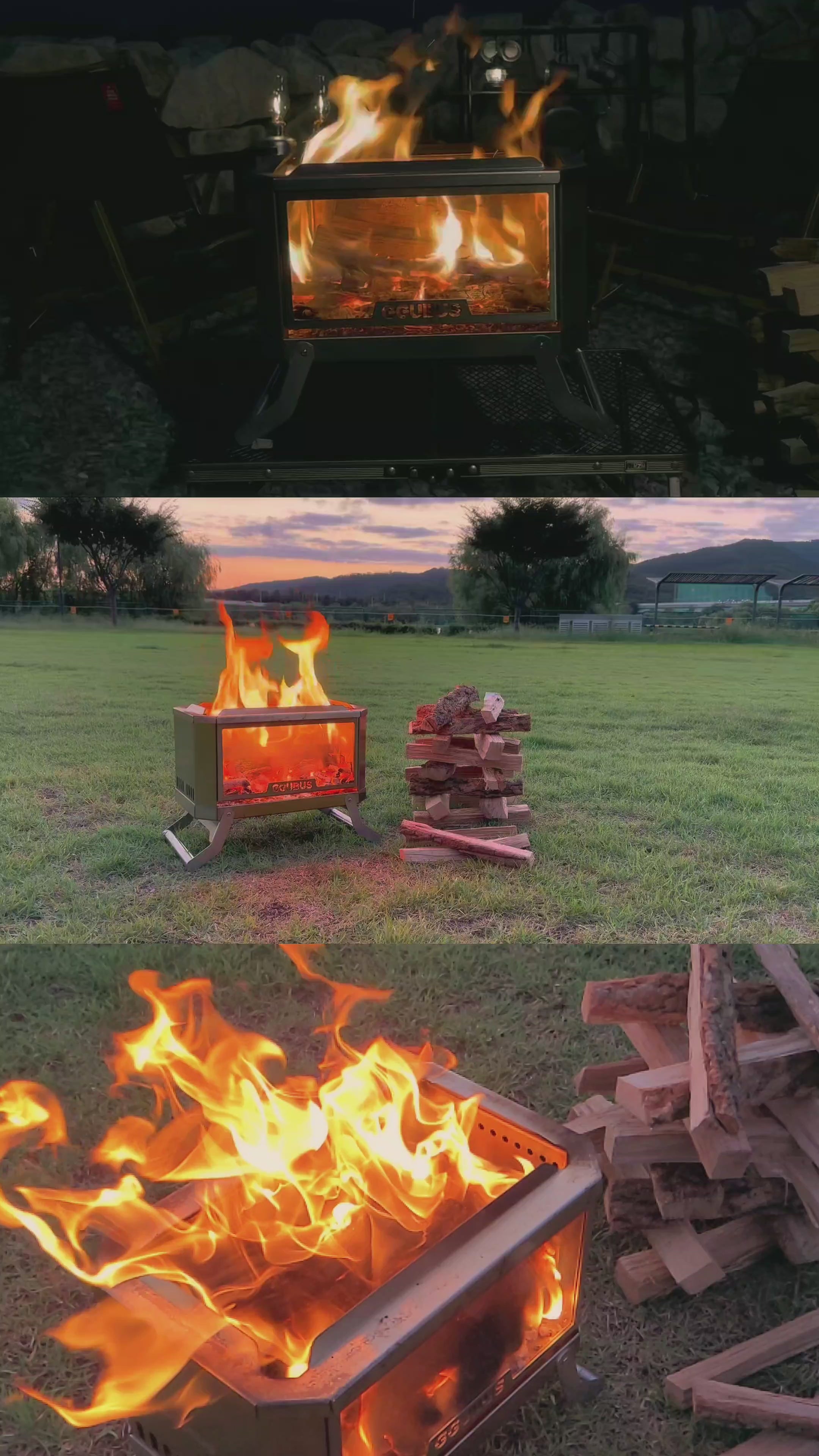 二次燃焼焚火台/Full Stainless Dual Stove – Michitas